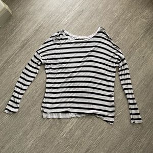 Striped Long-Sleeve Top